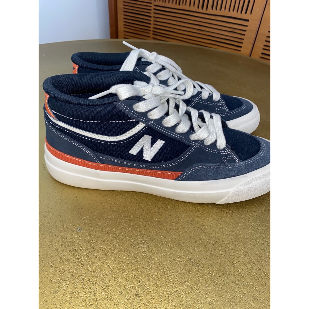 New Balance Numeric 417 Franky Villani Navy Orange Skate Shoes Mens 6.5